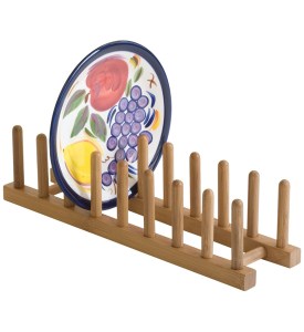 bamboo-wood-plate-rack